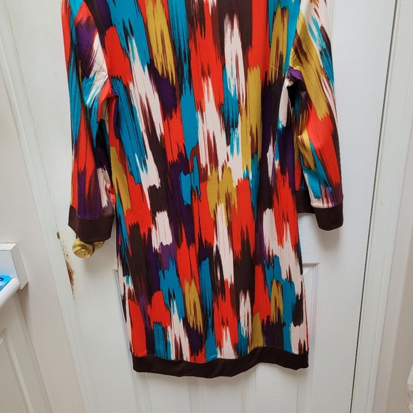 Ladies Retro Colours Dress, size medium - Picture 2 of 3